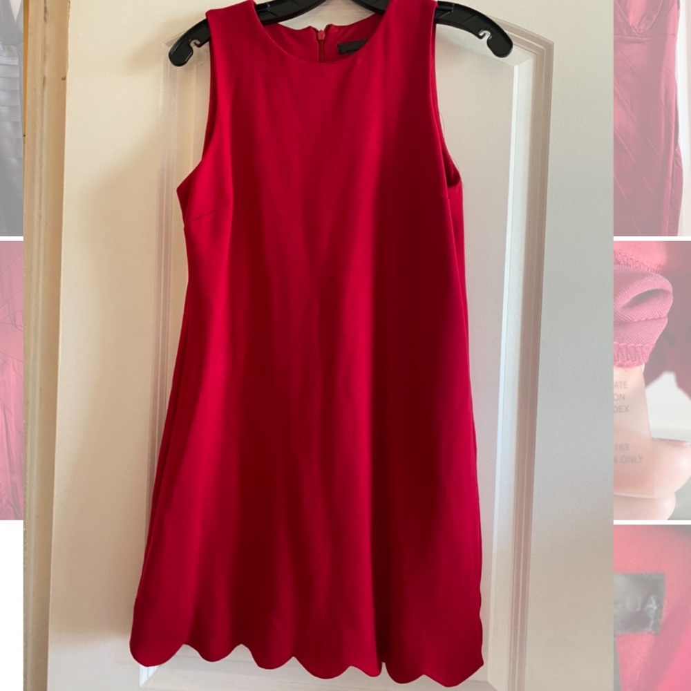 Aqua Beautiful red mini dress.